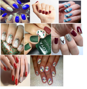 nail-art-natalizia